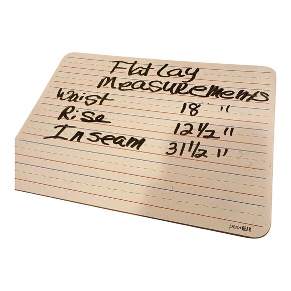 Old Navy‎ O.G. Straight High Rise Ankle Raw Hem Ripped Women's Size 16 Tall #6 - Picture 10 of 10